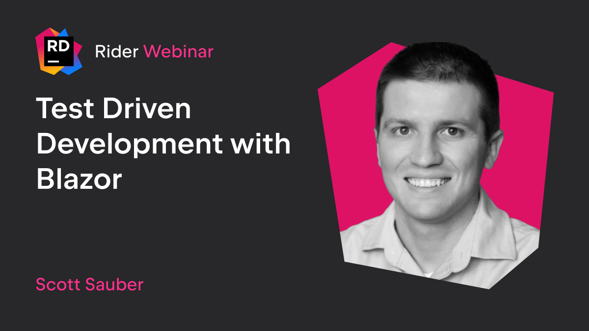 Live Webinar - Test Driven Development with Blazor - Registration