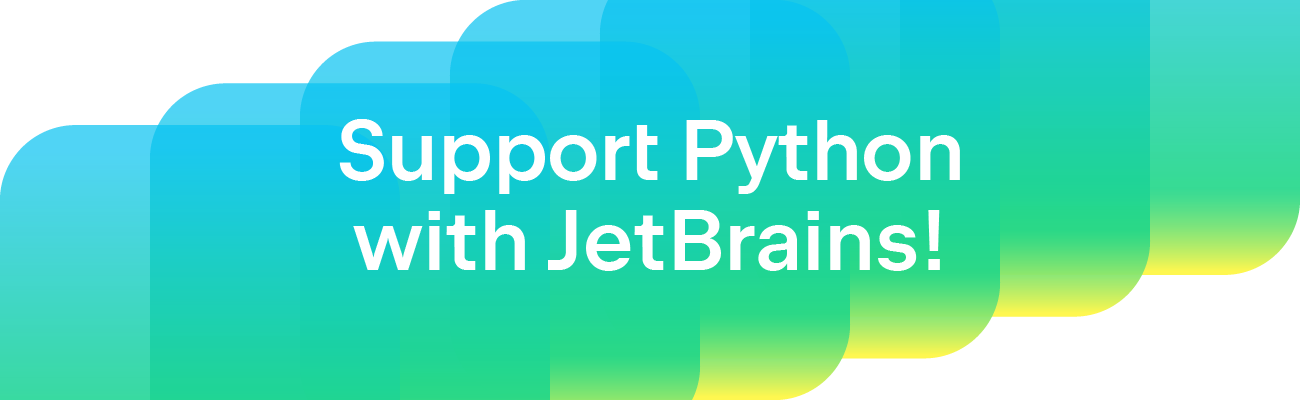 Support Python With JetBrains